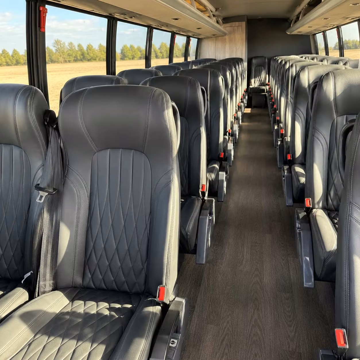 25 passenger minibus inside