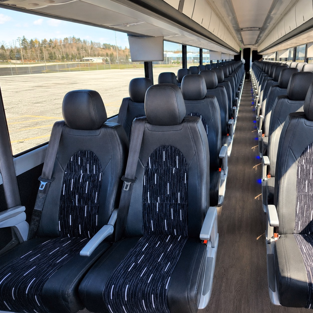 bus type and size change what you pay for a round rock charter bus rental