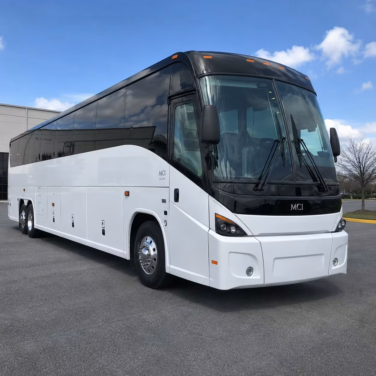 round rock charter bus rental exterior
